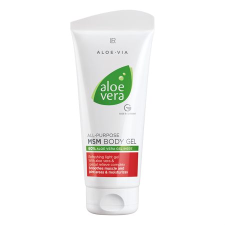 Aloe vera multipurpose MSM body gel LR